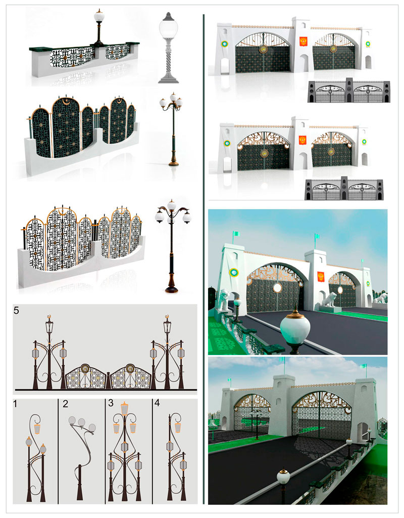 3D визуализация архитектурного объекта
